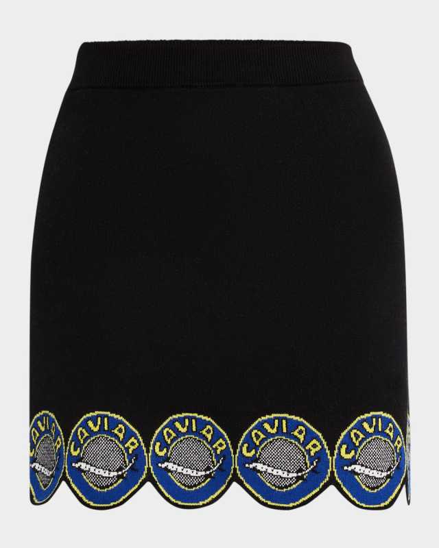 Caviar Mini Skirt
